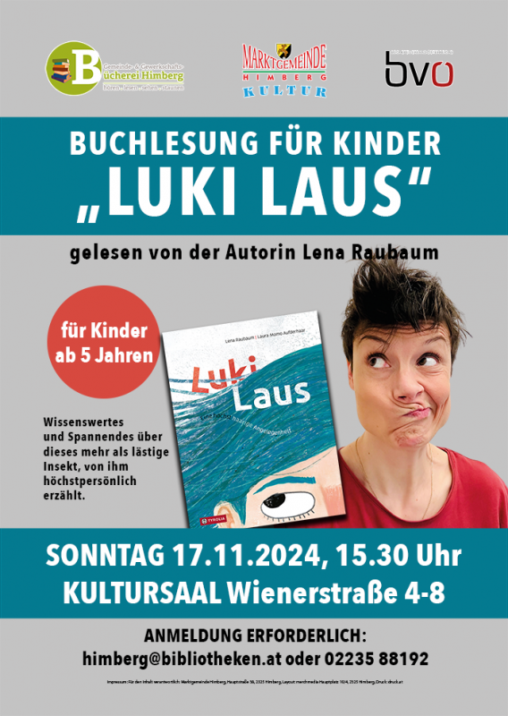 Plakat zur Kinderveranstaltung